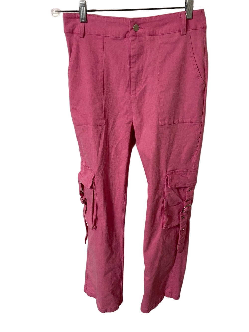 Princess Polly Hot Pink Cargo Pants Size 6